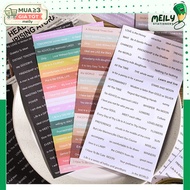 Sticker STI75 tag stickers quotes message stickers motivational English sentences