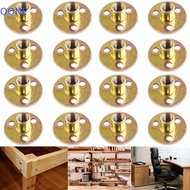 OONE T Nuts Galvanized Tee Nuts Splint with Round Base 10pcs M6M8M10 Furniture Accessory
