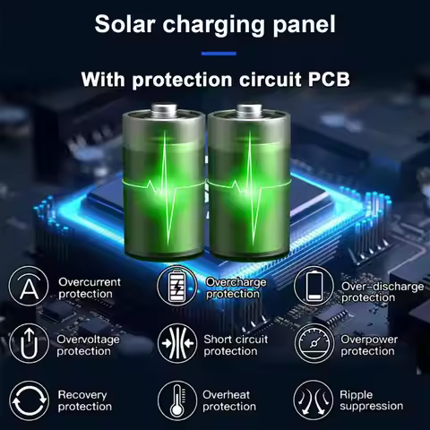 Weather-resistant Solar Panel Efficient Solar Panels for Arlo Pro 4 2 Pro 3 Cameras Lightweight Desi