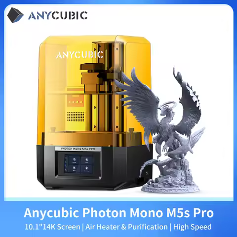PRESALE ANYCUBIC Photon Mono M5s Pro 10.1'' 14K High Speed SLA LCD Resin 3D Printer Leveling Free Pr