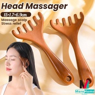 MereHome 6-Claws Head Massager Meridian Dredging Head Scalp Massager Scraper Massage Comb