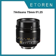 7Artisans 75mm f/1.25 Lens
