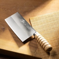 【葉添】傳統菜刀-中式片刀(木柄)(厚度1.2mm)