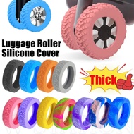 Thickened Luggage Roller Silicone Cover / Chair Foot Roller Reduce Noise Pad / Anti-Wear Suitcase Caster Sleeve / Fashion Wheel Protector /High Quality Waterproof Guard Accessories
