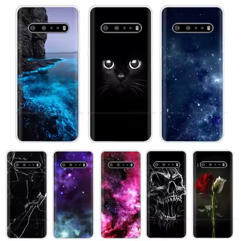 Phone Case For LG V60 ThinQ 5G Case Silicone TPU Protective Shell Cover For LG V60 V 60 ThinQ 5G Cas