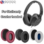 MYROE 1Pair Ear Pads Protein Leather Headset Sponge Earbuds Cover for for Skullcandy Crusher Wireless Crusher Evo Crusher ANC Hesh 3