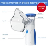 Adult and Children's Home Nebulizer – Ultrasonic Portable, Asthma Inhaler Nebulizer (Battery Not Inc