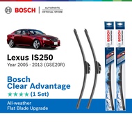 Bosch Clear Advantage U Hook Wiper Set for Lexus IS250 GSE20R (BCA22"/BCA20")