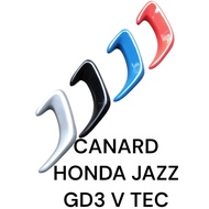 Canard honda jazz gd3 front bumper variation Honda jazz gd3