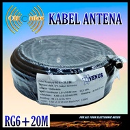 kabel Antena TV PARABOLA RG6 15meter venus