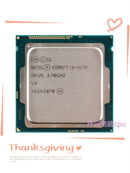 CPU สี่คอร์ Intel i3 4170 i5 4460 4570 4590 4670 4690 i7 4770 4790K โปรเซสเซอร์เดสก์ท็อปมือสองที่มีค