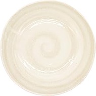 Ichiku Mino Ware 127-0811 Brush Powdered Curry Dish, Pasta Plate, Deep Plate, Diameter Approx. 8.3 x