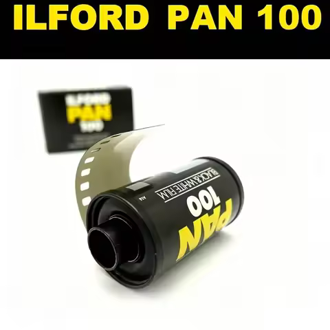 Original 36 Exposure/Roll High-Quality ILFORD PAN 100 Black And White Film 1/3/5/9 Rolls For 135mm F