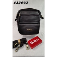 KICKERS LEATHER POUCH BAG - 122092