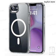 Clear Phone Case For iPhone 16e ifon 16E ifon16 E 6.1" 5G A3212 A3409 A3410 A3408 Magnetic Cover