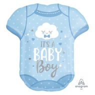 Birthday BABY BOY ONESIE balloon