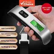 Portable Digital Luggage Scale 50kg LCD | Hanging Travel Weighing Scale for Baby & Baggage