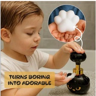 Cute Cat Paw Foam Soap Dispenser, Cat Paw Print Soap Dispenser, Cat Paw Shaped Bubble Soap Dispenser