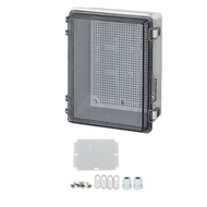 ABS Outdoor Power Distribution Box IP66 Waterproof Transparent Cover Enclosure Junction Electronic I