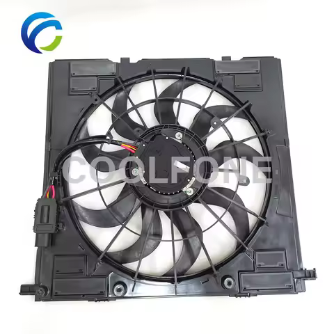 Radiator Electric Cooling Fan ASSY for BMW G01 X3 G04 X4 20i 30ix B48 2016 2017 2018 2019 1742848763