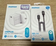 Momax 20w充電器+100w USB-C線