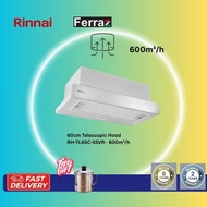 Rinnai RH-TL65C-SSVR 60cm TELESCOPIC HOOD / Rinnai Hood RH-TL65CSSVR 60cm