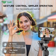 TNW Q19 4in1 Selfie Stick Gimbal Stabilizer AI Face/Object Tracking Tripod With Fill light For Vide