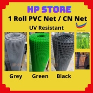  UV Resistant PVC Gate Guard Net Jaring Pagar Plastik Garden Net PVC Mesh Jaring Plastic CN Net Pvc Net kuching