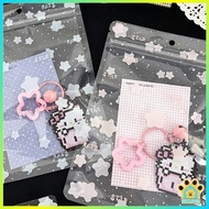 Taiwan Shipment🔥Next Day Arrival Ziplock Bag Packaging Bag Star Storage Sealed Bag Transparent Gift 