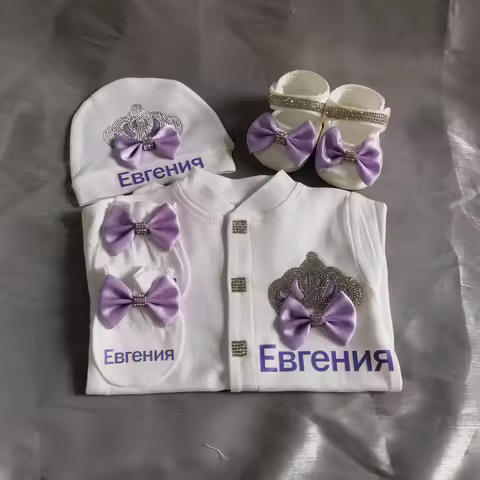 4pcs Welcome Home Baby Blanket Hat Mittens Bibs Set 39 Week Pregnant Woman Photographyh Newborn Crow