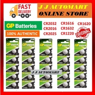 GP Lithium Battery 3V 1PC CR2032 CR2016 CR2025 CR1620 CR1616 CR1632 CR1220 Button Battery
