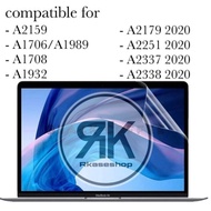 Anti-Scratch Screen Guard FOR MACBOOK AIR MACBOOK PRO M1 M2 M3 M4 13 inch Laptop