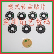 Canon 6D 6D2 5D3 70D 80D 5D4 7D2 Mode Dial Sticker Function Sign Turntable Patch