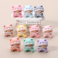 3D Fur Cute Yumo Coat Mote Figure Beads - Yumo Coat Gembul Figure Has Holes