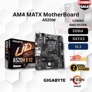 GIGABYTE BRAND NEW A520M K V2 AM4 MATX MOTHERBOARD + RYZEN 5500/5600/5600X/5600GT/5700X