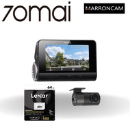 70mai Dash Cam 4K A800SE+ RC22+ 64gb memory card