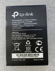 3.7V 2000mAh TBL-71A2000 For TP-Link TL-TR861 2000L TL-TR761 M5250 M5350 M7000 M7200 M7300 Battery M