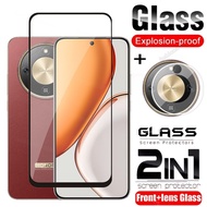 2 in 1 Screen Protector Tempered Glass Film For Honor X9D X7D X9C X9B X9C smart X9Csmart X 9D HonorX