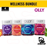 OLLY Multivitamin, Probiotics, Sleep Gummy, Olly Gummies, L-Theanine, Chamomile, 3-5 mg Melatonin, 5