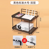 BW88/ Wooden Grid Projector Bracket Bed Head-Mounted Shelf Wall-Mounted Storage Rack Punch-Free Bedroom and Household Pr