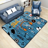 [in stock] Drum Set Soundproof Carpet Thickened Non-Slip Shock Absorption Home Use Dirt-Resistant Wa