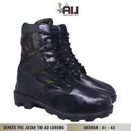 Sepatu PDL Jatah TNI AD Loreng | Sepatu PDL Apel Loreng