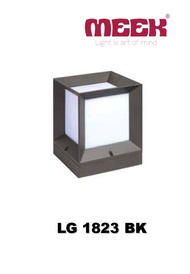 โคมไฟหัวเสาภายนอก รุ่น LG 1823A BK