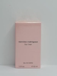 Narciso Rodriguez - 她的同名女士淡香水（粉盒黑瓶） 50毫升