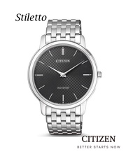 CITIZEN นาฬิกาข้อมือผู้ชาย Eco-Drive AR1130-81H Stiletto Men's Watch ( พลังงานแสง )