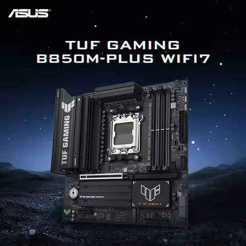 Asus TUF Gaming B850M-Plus WIFI7 256GB Support PCIe 5.0 Adopting the AM5 architecture Compatible wit