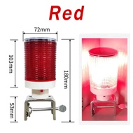 Solar LED traffic safety warning light Road construction warning light beacon light fishing boat lig