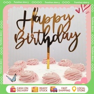 10pcs Acrylic Birthday Cake Decoration 16 Happy 18th Happy Birthday Topper for Birthday Theme Party