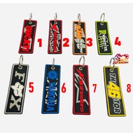FOX Monster Ktm Api Honda ya flexible rubber key chain for motorcycle and car decoration