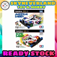 TAKARA TOMY TOMICA PREMIUM UNLIMITED MINI 4WD MAGNUM SABER 24  SONIC SABER 24